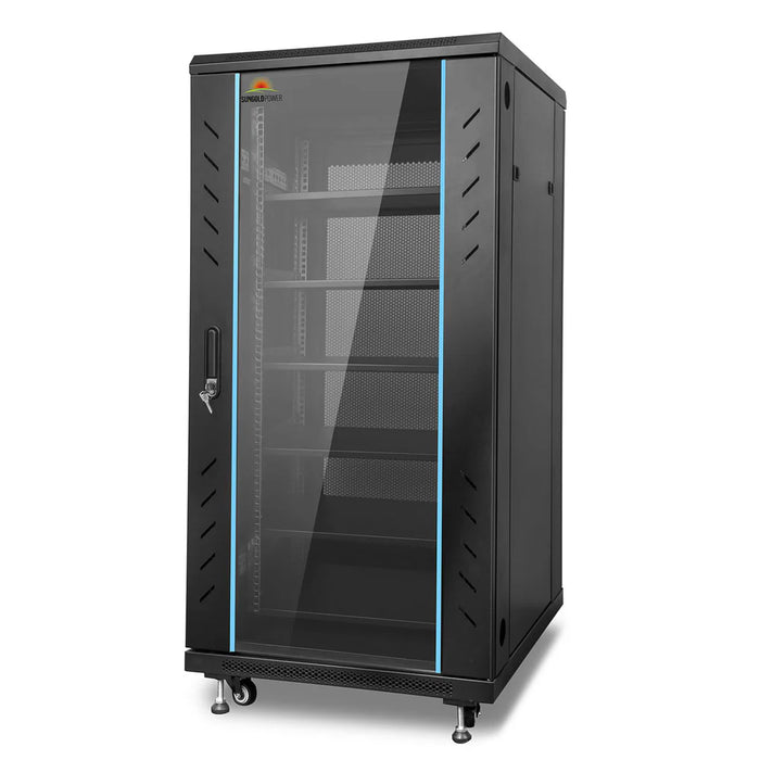 Sungold Power - Enclosed Battery Cabinet 6 Slot with Bus Bar for SG48100P/ SGH48100T - King of Generators