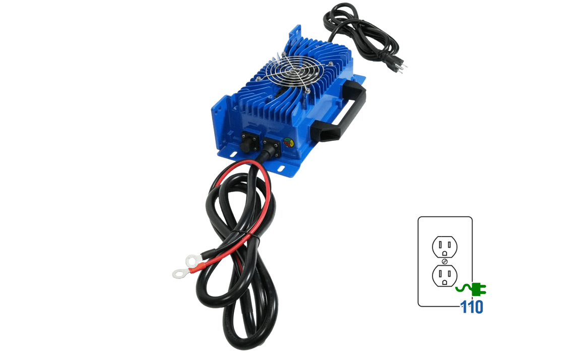 36V 25A Charger (43.2V DC) – Ring Terminals - King of Generators