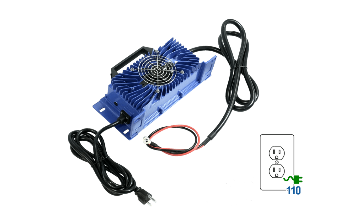 48V 110V AC 20A IP65 Blue Charger - King of Generators