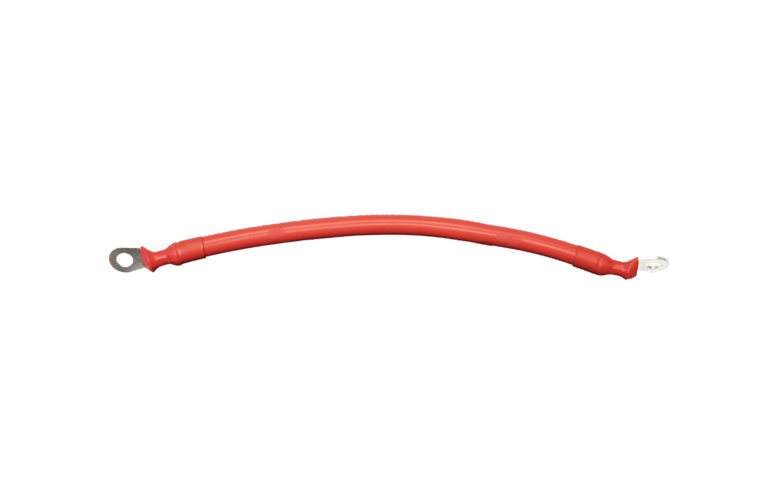 4AWG Red Cable with 11 inches Ring to Ring Terminal - King of Generators