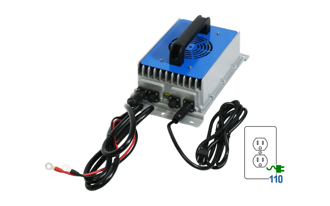 72V 15A Charger (86.4V DC) – Ring Terminals - King of Generators