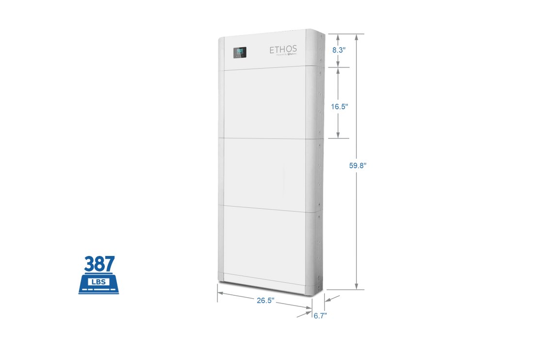 48V ETHOS 30.7KWH (6 Module) - King of Generators