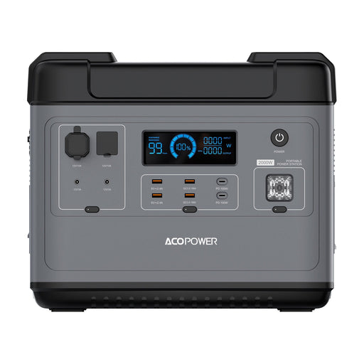 ACOPOWER P2001 Portable Power Station 2000W - King of Generators
