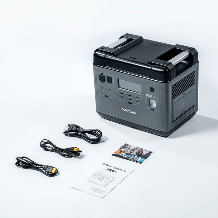 ACOPOWER P2001 Portable Power Station 2000W - King of Generators