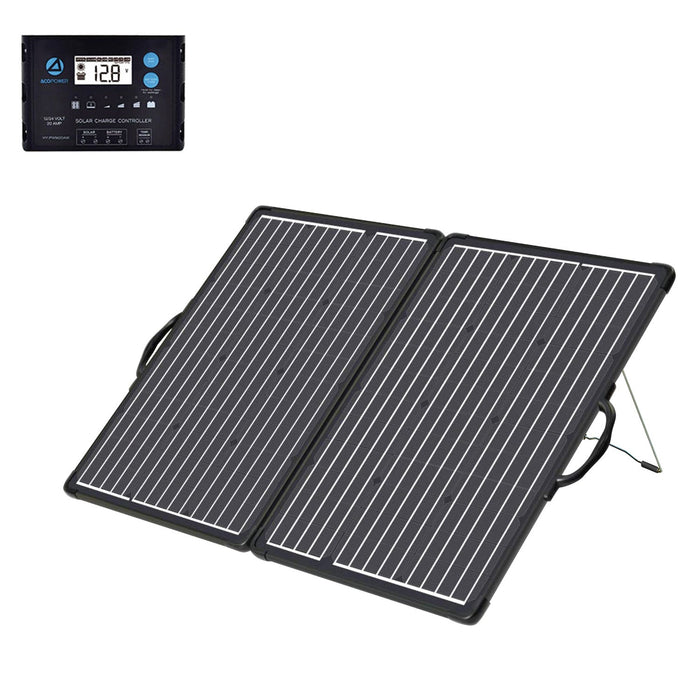 ACOPower- Plk 100W Portable Solar Panel Kit - King of Generators