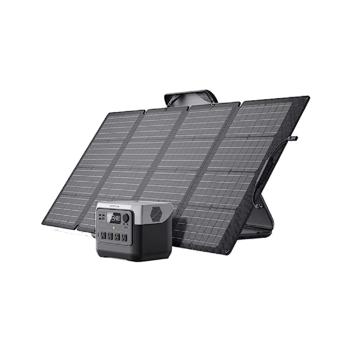 Ecoflow RIVER 2 Pro + 160W Portable Solar Panel - King of Generators
