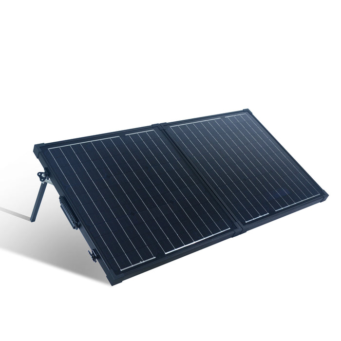 Nature Power - 80 Watt Monocrystalline Briefcase Solar Panel - King of Generators