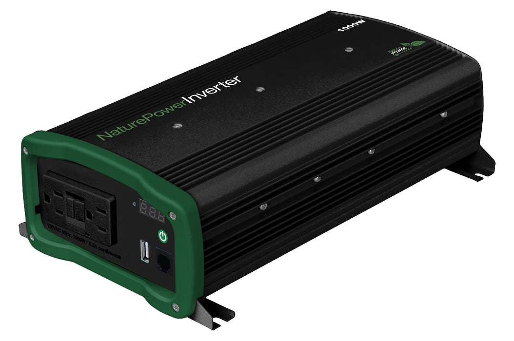 Nature Power - 1000 Watt Pure Sine Wave Power Inverter - King of Generators