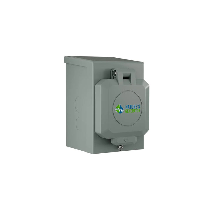 Nature's Generator 50A Power Inlet Box - King of Generators