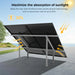 Sungold Power - Heavy-Duty Adjustable Solar Panel Mounting Rack - King of Generators