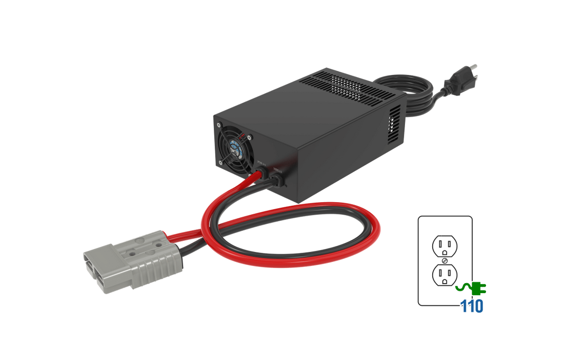 12V 110V AC 60A Lithium Charger (14.6V DC) - King of Generators