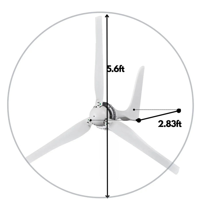 Automaxx 1500W Wind Turbine Generator Kit