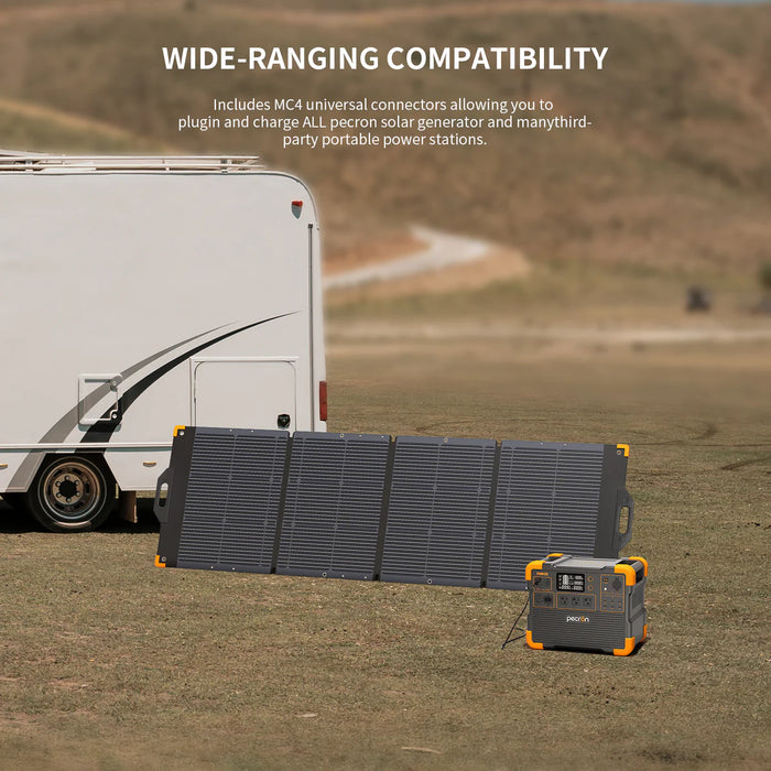 Pecron - PV200 – 200W Foldable Monocrystalline Solar Panel