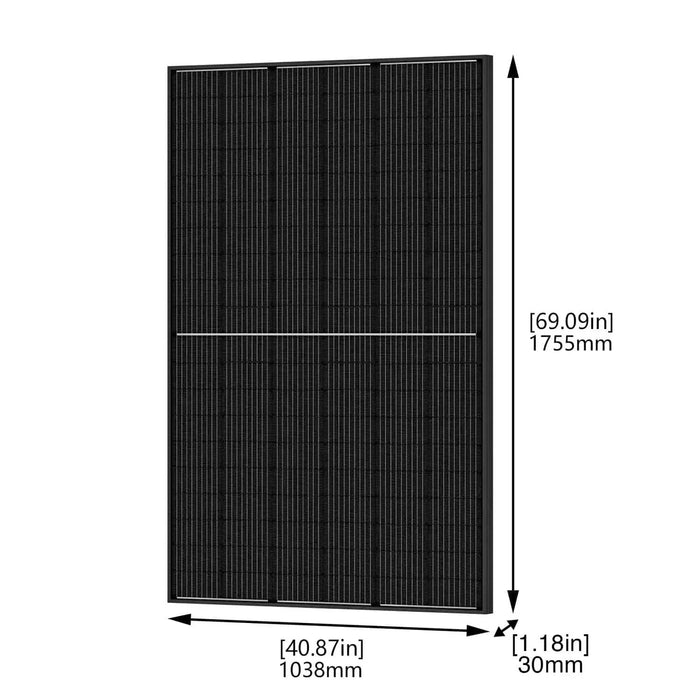 Natures Generator 410 Watt Monocrystalline Solar Panel (10 Pack)