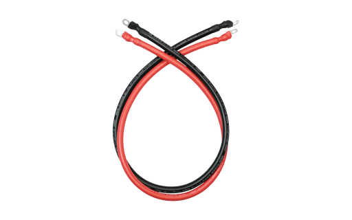 4AWG (Black and Red) 21 inches Ring to Ring Terminal Cable - King of Generators
