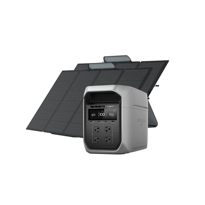 DELTA 3 Max Plus + 220W/400W/Extra Battery - King of Generators