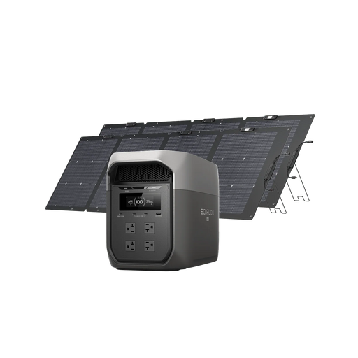 DELTA 3 max + 220W solar panel - King of Generators