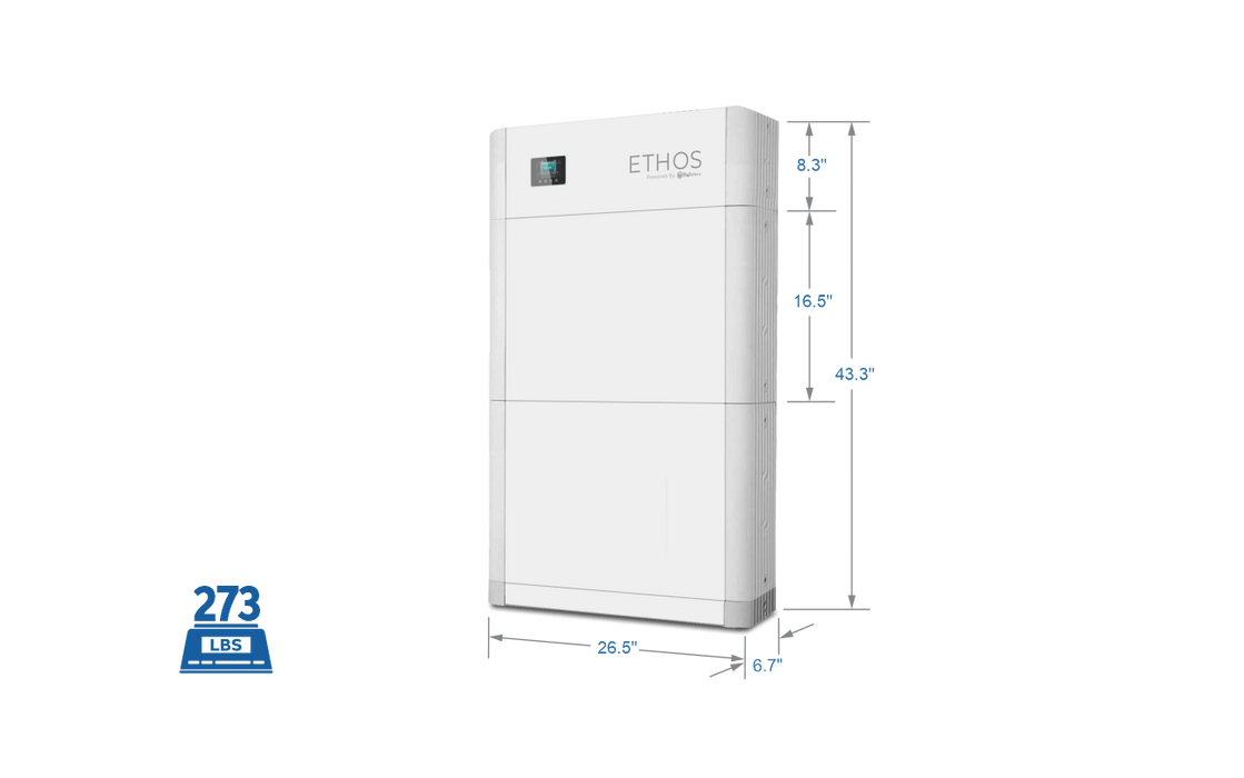 BigBattery - 48V ETHOS 10.2KWH (2 Module), Stackable Power Storage