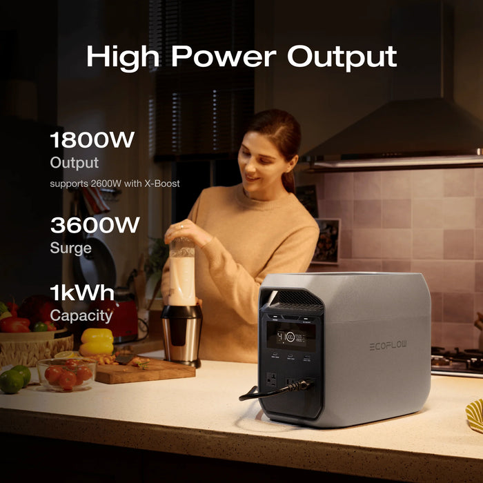 EcoFlow - DELTA 3 Classic Portable Power Station