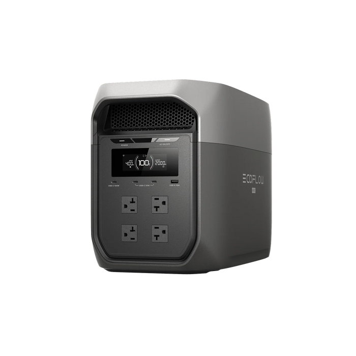 EcoFlow DELTA 3 Max Portable Power Station (2048Wh) - King of Generators