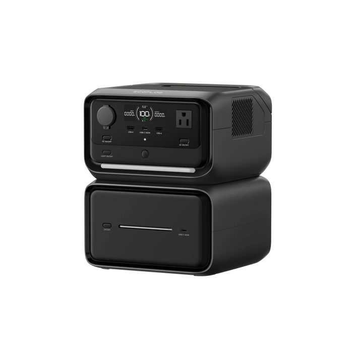 Ecoflow - RIVER 3 Max Plus (RIVER 3 Plus +Extra Battery 600) - King of Generators