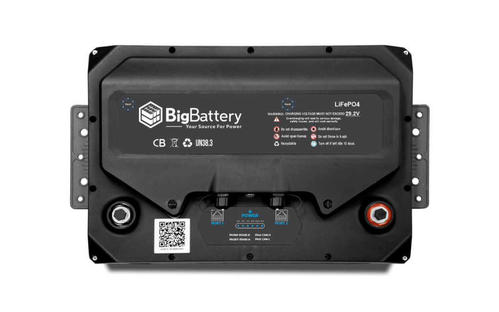 24V HUSKY 2 – LiFePO4 – 200Ah – 5.12kWh - King of Generators