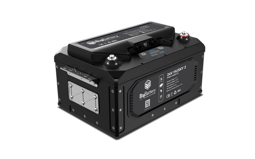 24V HUSKY 2 – LiFePO4 – 200Ah – 5.12kWh - King of Generators