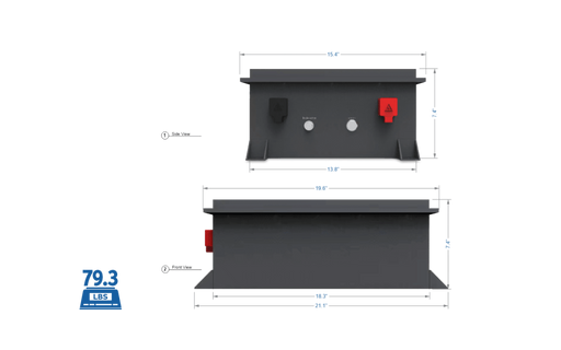 36V RAPTOR 2 – 3.84kWh LiFePO4 - King of Generators