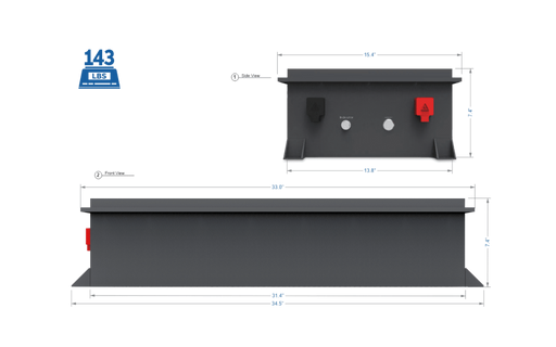 72V RAPTOR 2 – 7.68kWh LiFePO4 - King of Generators
