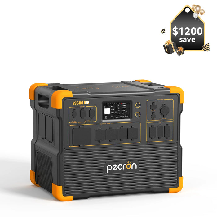 Pecron - Portable Power Station 3600W 3072Wh