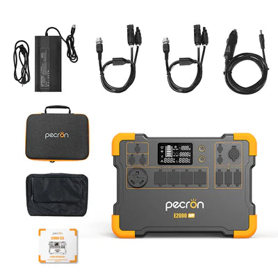 Pecron - Expandable Portable Power Station 2000W 1920Wh