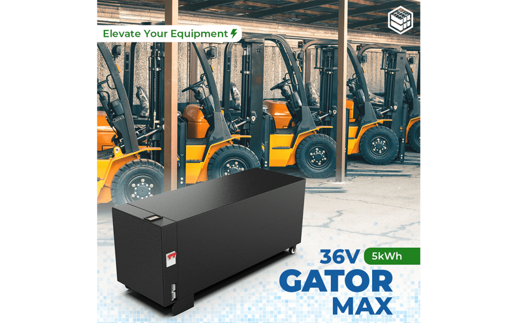 36V GATOR MAX – LiFePO4 – 120Ah – 5kWh - King of Generators