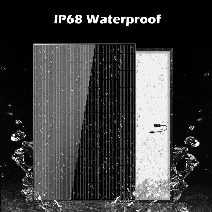 SunGold Power - 415W Mono Black PERC Solar Panel - King of Generators