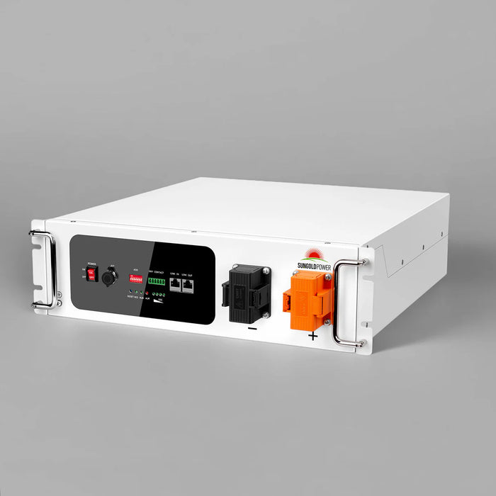 SunGold Power - Server Rack 48V 100AH Lithium Battery Self-Heating - King of Generators