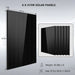 Sungold Power - Off-Grid Solar Kit 5000W 48VDC 120V - LifePo4 10.24KWH Lithium Battery 6 X 415 Watts Solar Panels SGR-5KE - King of Generators