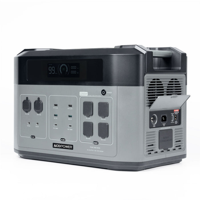 ACOPOWER BP2000 Solar Generator 2200W - King of Generators