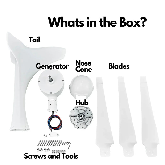 Automaxx 1500W Wind Turbine Generator - King of Generators