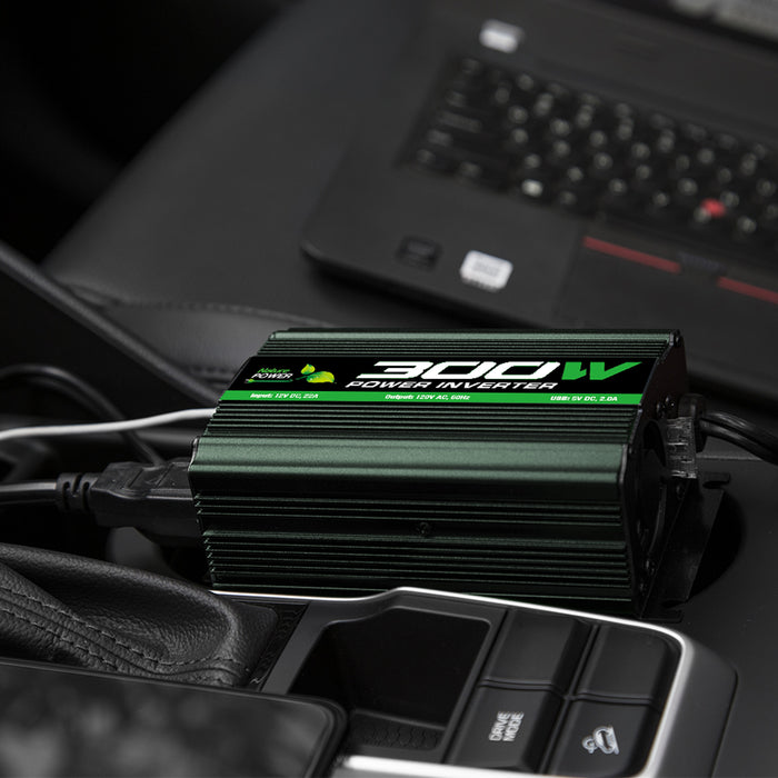 Nature Power - 300 Watt Power Inverter - King of Generators
