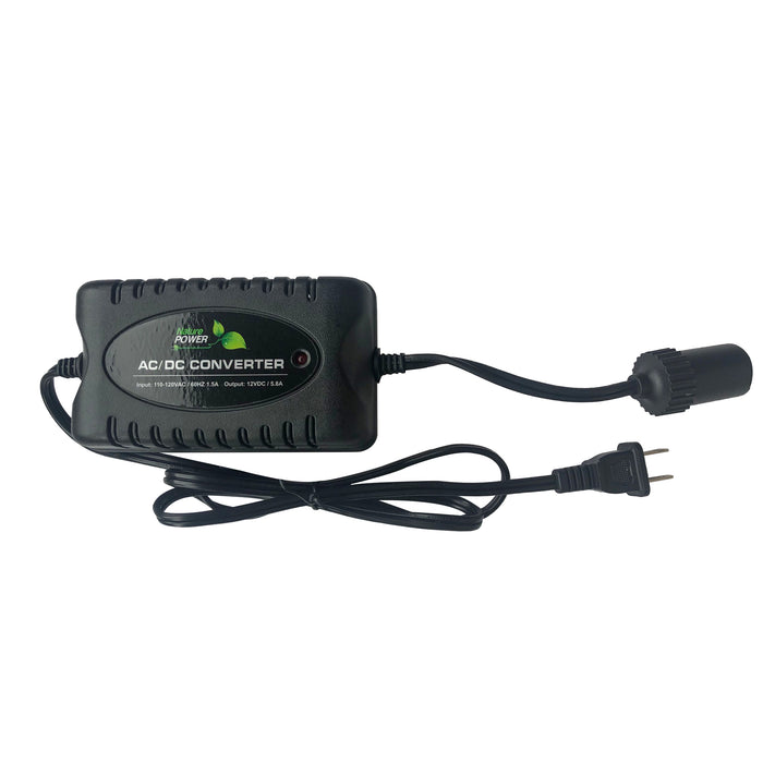 Nature Power - 5.8 Amp AC/DC Power Converter - King of Generators