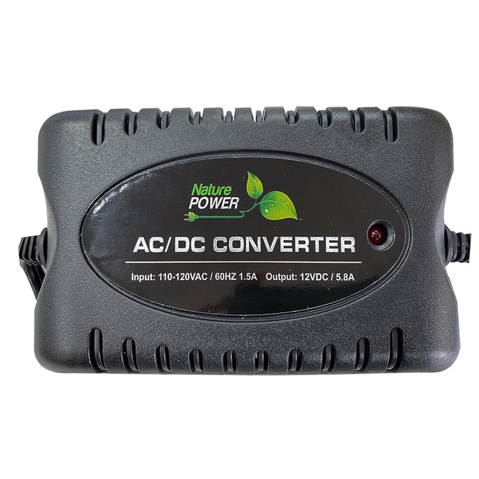 Nature Power - 5.8 Amp AC/DC Power Converter - King of Generators