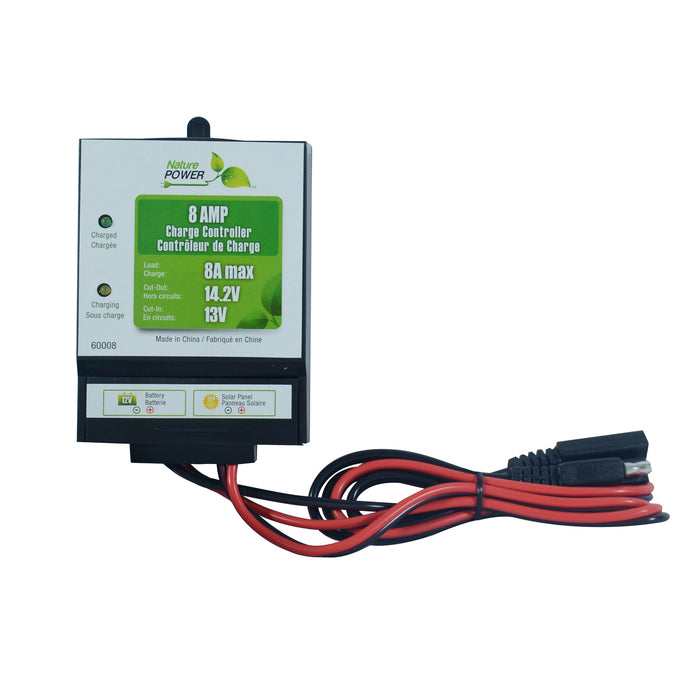 Nature Power - 8 Amp Solar Charge Controller - King of Generators