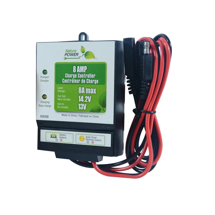 Nature Power - 8 Amp Solar Charge Controller - King of Generators