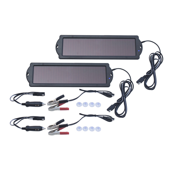 Nature Power - Solar Battery Maintainer for 12 Volt Batteries - King of Generators