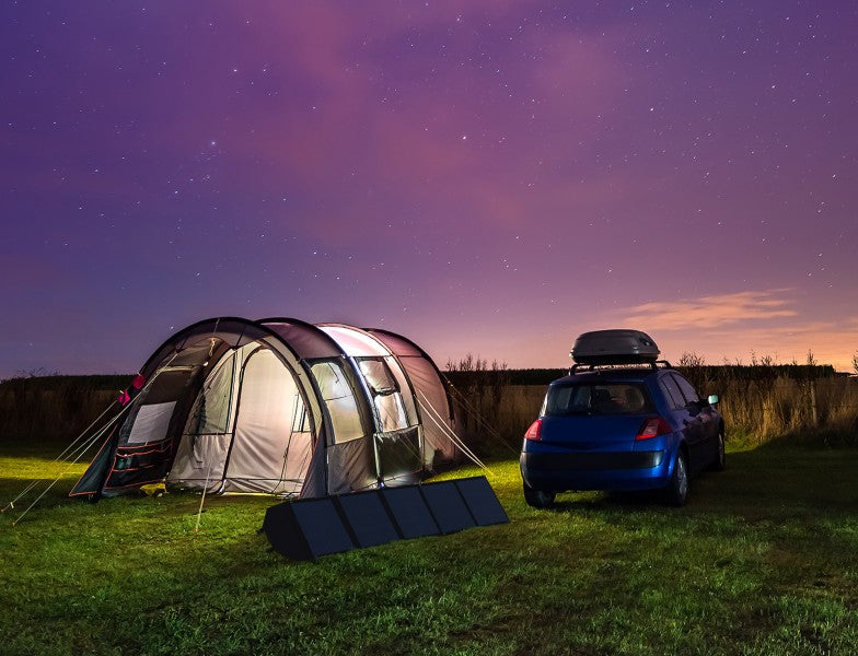 Nature Power - 40 Watt Portable Folding Solar Panel - King of Generators