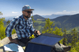 Nature Power - 120 Watt Portable Folding Solar Panel Kit - King of Generators