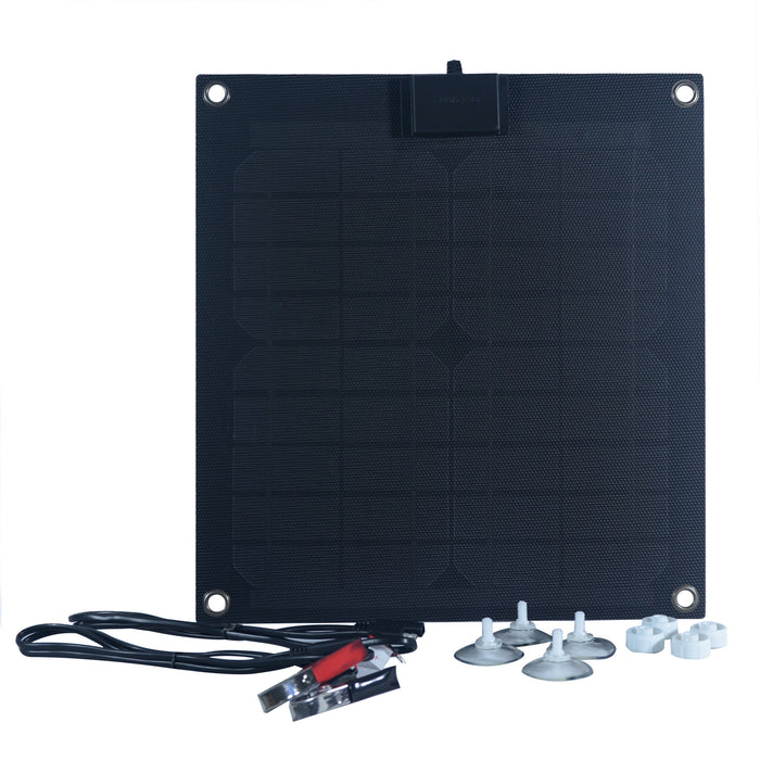 Nature Power - 15 Watt Semi-Flexible Solar Panel - King of Generators