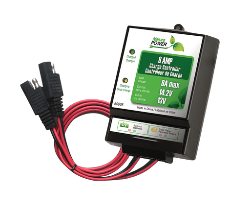 Nature Power - 22 Watt Solar Charging Kit for 12 Volt Batteries - King of Generators