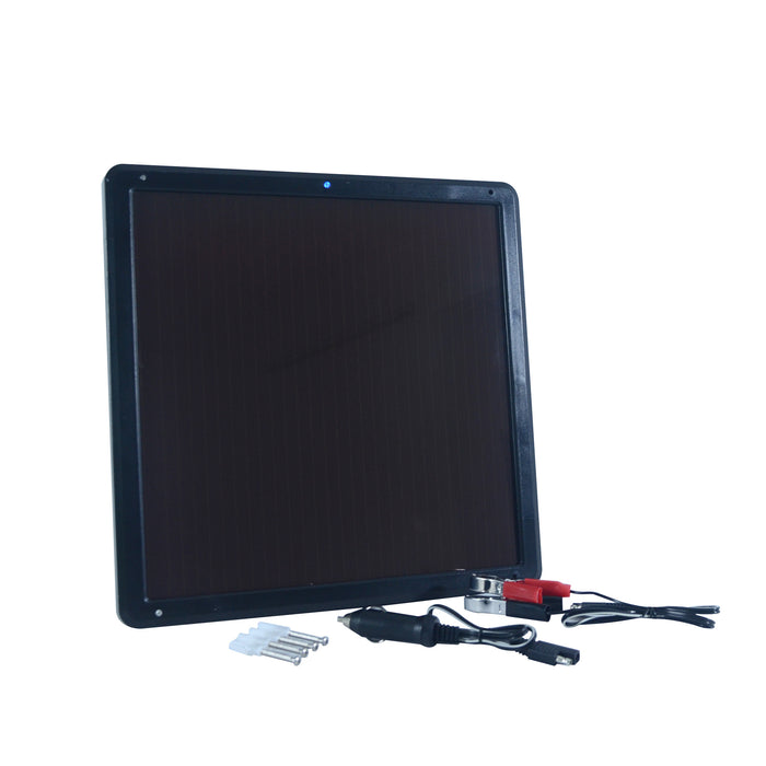 Nature Power - 7.5 Watt Solar Battery Trickle Charger - King of Generators