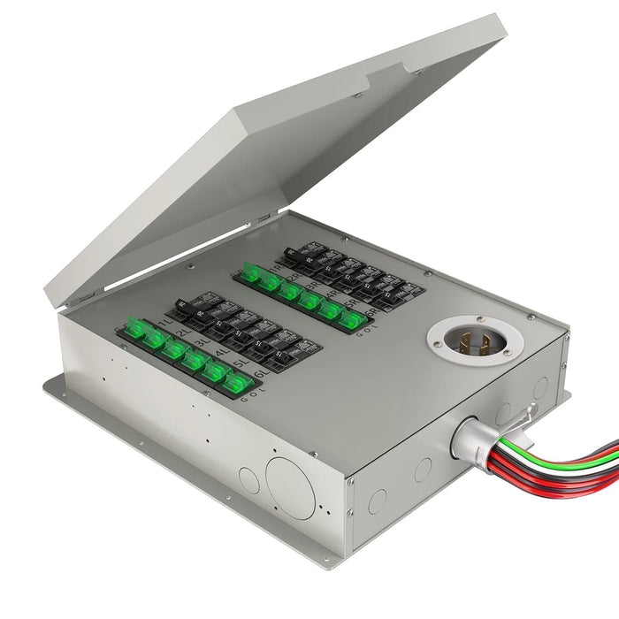 Nature's Generator 12-Circuit 120/240V 30A Non-Automatic Power Transfer Switch - King of Generators