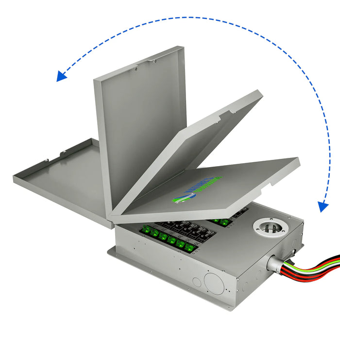 Nature's Generator 12-Circuit 120/240V 30A Non-Automatic Power Transfer Switch - King of Generators